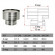 Дефлектор на трубу с изол (НЕРЖ-321/0,5-НЕРЖ-439/0,5) d-150/230 (Дымок-Lux)