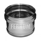 Заглушка-внешняя (НЕРЖ-430/0,5) d-120 (Феррум)