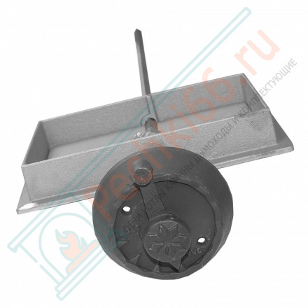 Чугунная задвижка ЗВП-4 поворотная (Рубцовск)