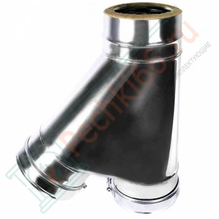 Сэндвич-тройник 135° (AISI-316L/0,8-AISI-304/0,5) d-250/350 (Craft-HF-50)