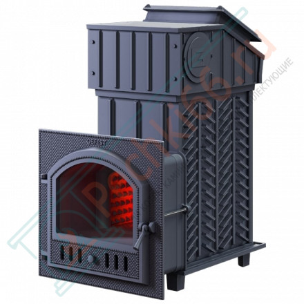 Чугунная печь для бани Гефест GFS-ЗК 40 (М) (ТехноЛит)