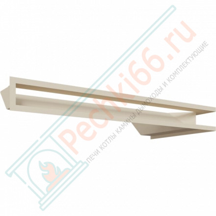 Каминная решетка угловая Luft 40X80X9 бежевая (Kratki)