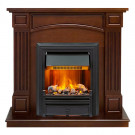Каминокомплект Boston - Темный дуб (Высота 925см) с электроочагом Brookline Black (Dimplex) Каминокомплект Boston - Темный дуб (Высота 925см) с электроочагом Brookline Black (Dimplex)