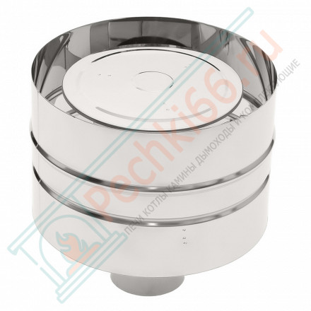 Дефлектор моно ДМ-Р (304-0.5) d-80 (ТиС Стандарт)