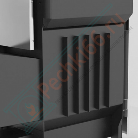 Печь для бани Костёр-ПаРус 24, дверца со стеклом (Костёр) до 24 м3