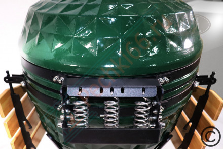 Керамический гриль SG PRO, 61 см / 24 дюйма (зеленый) (Start Grill)