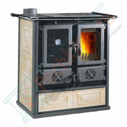 Печь с варочной поверхностью Rosetta, цвет бежевый (La Nordica)