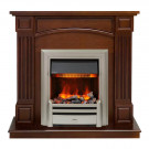 Каминокомплект Boston - Темный дуб (Высота 925см) с электроочагом Chesford (Dimplex) Каминокомплект Boston - Темный дуб (Высота 925см) с электроочагом Chesford (Dimplex)