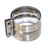 Хомут обжимной (НЕРЖ-439/0,5) d-80 (УМК) Хомут обжимной (НЕРЖ-439/0,5) d-80 (УМК)