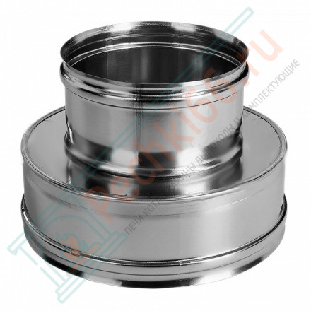 Переход термо-моно (НЕРЖ-321/0,8-НЕРЖ-439/0,5) d-115/200 (Дымок-Lux)