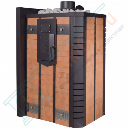 Печь для русской бани № 06МК-16 в кирпичном кожухе (Тройка) до 16м3