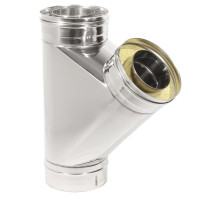 Тройник Термо 45° ТРТ-Р (316-0.5/304) d-120/180 (ТиС Промо)