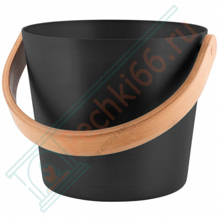 Ведро алюминиевое с бамбуковой ручкой Rento, кофе (Tammer-Tukku)