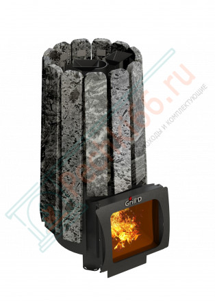 Печь для бани Cometa Vega 180 Short Window Max Stone Pro (Grill’D)