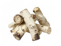 Набор керамических дров "Березовый шалаш" (Lux Fire)