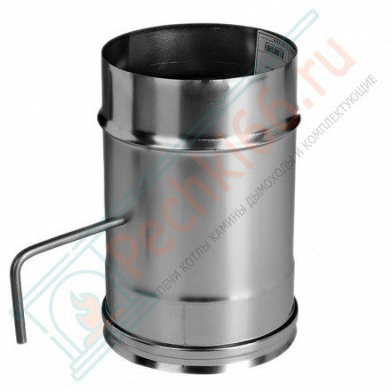 Задвижка без изол (НЕРЖ-321/0,8) d-300 (Дымок-Lux)