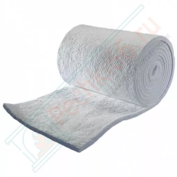 Одеяло огнеупорное керамическое иглопробивное Blanket-1260-64 610мм х 25мм - 1 м.п. (Avantex)