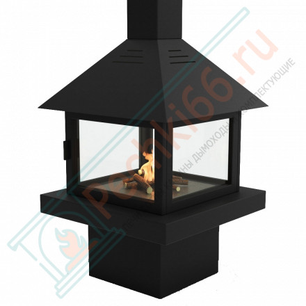 Биокамин GOOD FIRE Куб 850 (LuxFire)