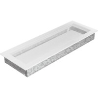 Решётка вентиляционная каминная белая 170х490 49B (Kratki) Решётка вентиляционная каминная белая 170х490 49B (Kratki)