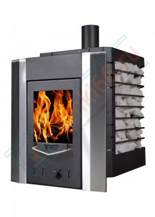 Печь для бани № 07МС с сеткой для камней (Тройка)