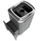 Газовая печь для бани Уренгой 2018 Inox БСЭ ТО антрацит (T.M.F)