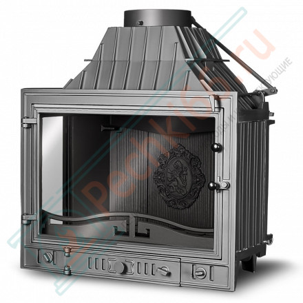 Чугунная топка W3 LB, с левым стеклом (Kaw-Met)