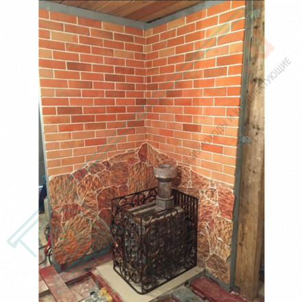 Плитка угловая Старый Замок Макси, шт. (Терракот)