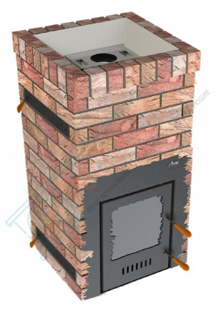 Дровяная банная печь Grill'D Retro World Short