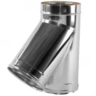 Тройник 45° V50R с изол (AISI-321/0,5-ОЦИНК/0,5) d-120/220 (Вулкан)