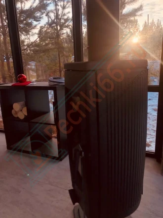 Печь-камин Plamen Aria под ключ (монтаж 17.11.2020)