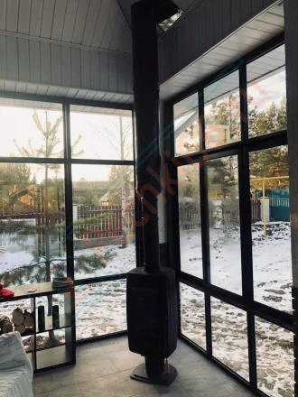 Печь-камин Plamen Aria под ключ (монтаж 17.11.2020)