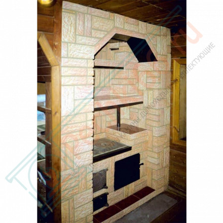 Плитка прямая Старый Замок Мини (0.88 м2 в коробке) (Терракот)