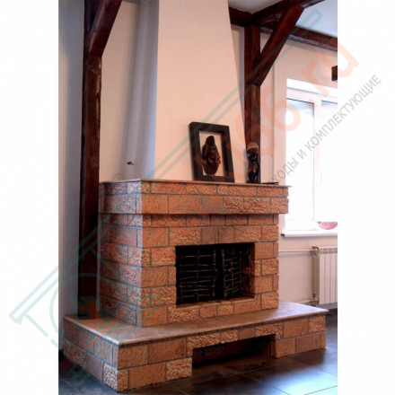 Плитка угловая Старый Кирпич, шт. (Терракот)