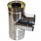 Сэндвич-тройник 90° (НЕРЖ-439/1,0-ОЦИНК/0,5) d-120/200 (УМК)