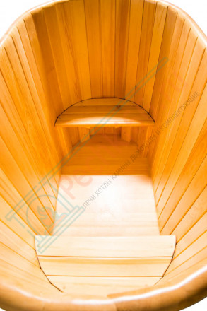 Купель кедровая овальная 78х120х100 (НКЗ)