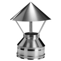 Зонт на трубу с изол (НЕРЖ-321/0,5-НЕРЖ-439/0,5) d-150/230 (Дымок-Lux) Зонт на трубу с изол (НЕРЖ-321/0,5-НЕРЖ-439/0,5) d-150/230 (Дымок-Lux)