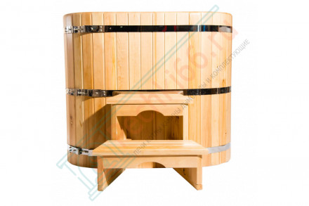 Купель кедровая овальная 78х140х100 (НКЗ)