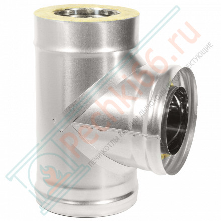 Тройник Термо TРТ(М)-Р 87° + 2 хомута (316-0.8/304-0.5) d-250/350 (ТиС Промо)