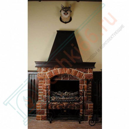 Плитка прямая Рваный камень Мини (0.84 м2 в коробке) (Терракот)