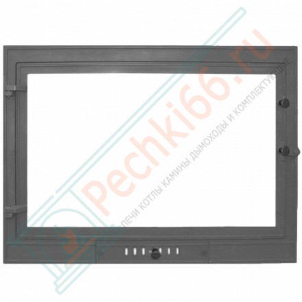 Дверка каминная чугунная Промо 700 (Мета)