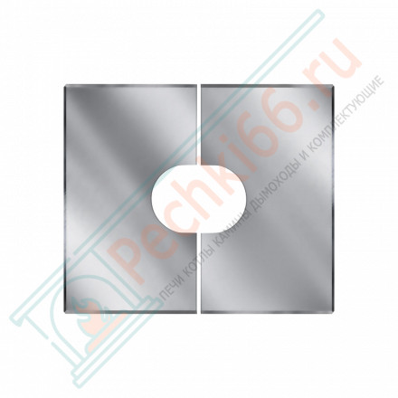 Фланец разрезной 0/20º без изол 760х810 на трубу V50R (AISI-304/0,5) d-160/260 (Вулкан)