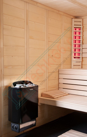 Электрическая печь 100 series, black, 9 kW (SentioTec)