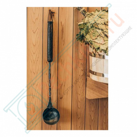 Черпак кованый Viking,0.3л, ручка Дуб (Woodson)