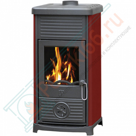 Чугунная печь-камин Maestral N, красная (Plamen)