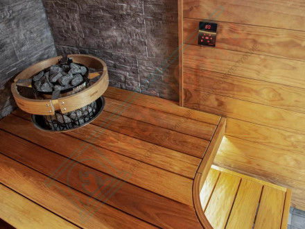 Электрическая печь Cilindro PC70E Black Steel (Harvia)