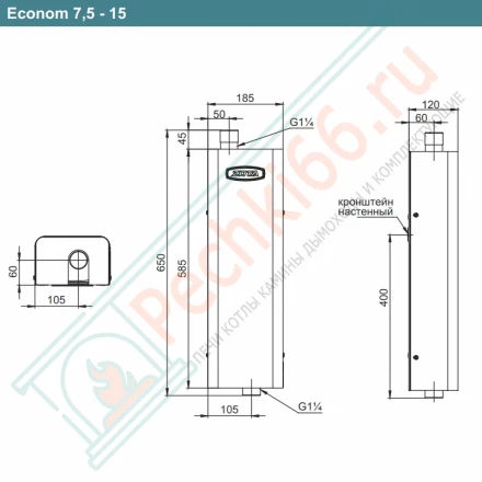 Электрокотел Econom-7,5 (Zota) 7,5 кВт