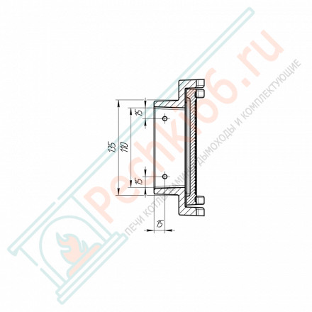 Дверца прочистная «Артика» (Prometall)