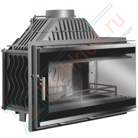 Чугунная топка W16 PB, с правым стеклом, 14,7 kW (Kaw-Met)