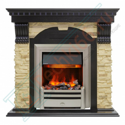 Электрокаминокомплект Dublin - Венге / Сланец с очагом Chesford