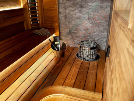 Электрическая печь Cilindro PC70XE Black Steel (Harvia)